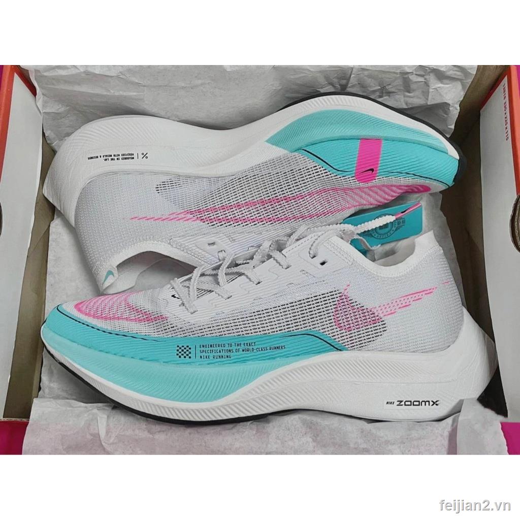 Giày Thể Thao ZoomX Vaporfly next% 2 Siêu Nhẹ Phối Lưới Thoáng Khí Thời Trang Cho Nam Và Nữ