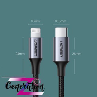 CÁP CHUYỂN USB TYPE-C SANG LIGHTNING UGREEN 80564