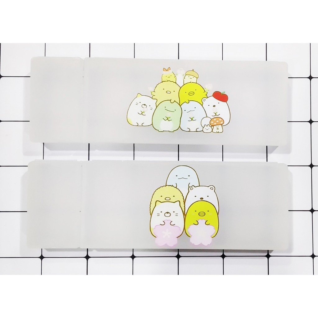 Hộp bút nhựa sumikko HBNI10 hộp bút dễ thương 10x20 cm túi viết bóp viết