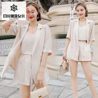 Set đồ vest thiết kế đơn giản thời trang cho nữ