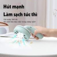 Máy Hút Bụi Mini Cầm Tay, Tiện Dụng Tặng Kèm Đầu Hút Nhỏ Và Chổi Quét