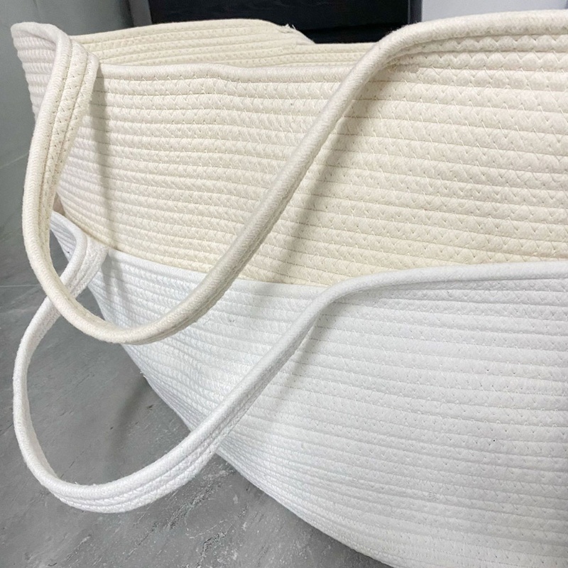 Túi Ngủ Bằng Dây Cotton Bện Dùng Để Địu Em Bé Sơ Sinh
