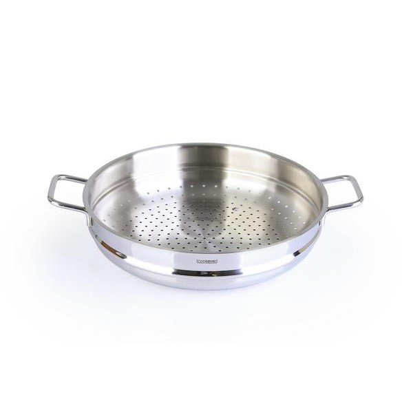 Chảo xào hấp Cookerver 32cm đúc liền