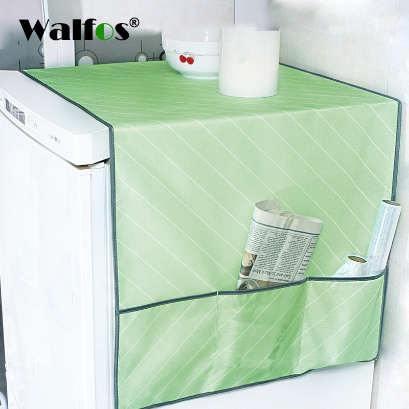 Tấm lót đầu tủ lạnh Walfos chống bụi không thấm nước có túi 4 màu 55X130CM