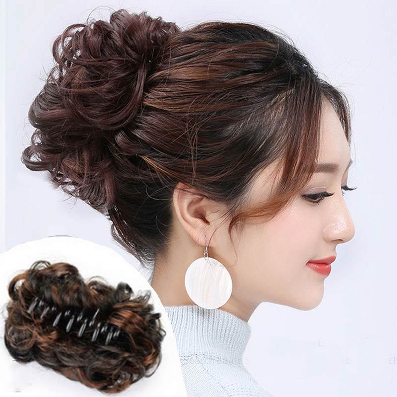 Phụ Kiện Búi Tóc Giả Thời Trang Cho Nữ