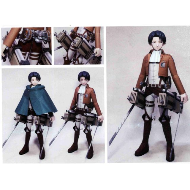 Mô hình giấy anime  Levi Ackerman