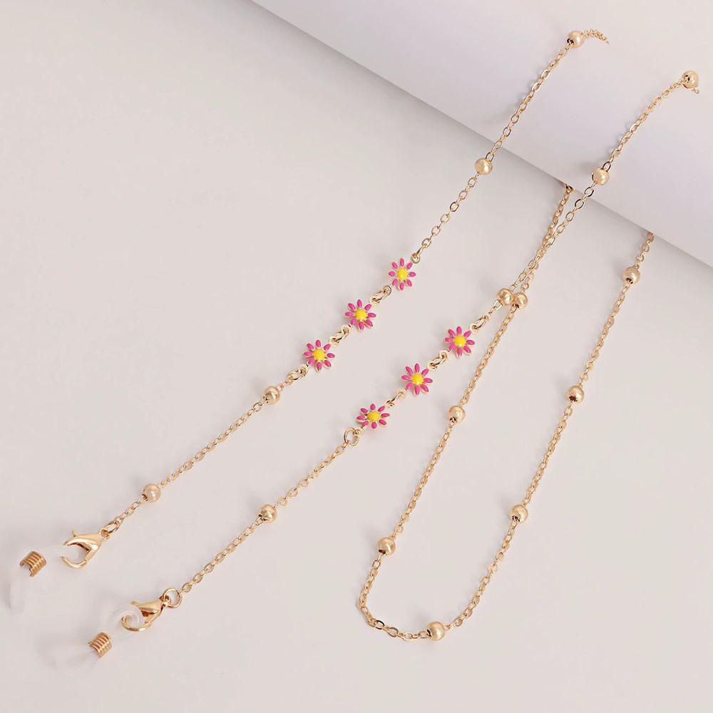 Dây Đeo Mắt Kính Họa Tiết Hoa Nhiều Màu Sắc Phong Cách Cổ Điển Thời Trang