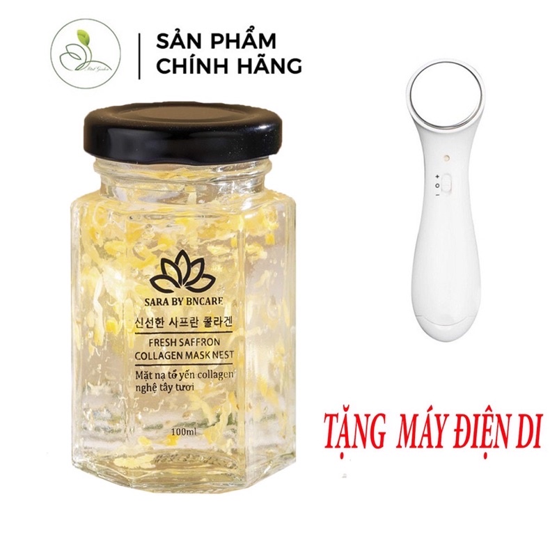 [ Tặng máy điện di ] MẶT NẠ YẾN TƯƠI COLLAGEN GIÚP DƯỠNG DA GIẢM THÂM MỤN NÁM, ĐỀU MÀU DA