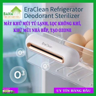 MÁY KHỬ MÙI TỦ LẠNH, LỌC KHÔNG KHÍ, KHỬ MÙI NHÀ BẾP, TẠO OZONE ERACLEAN "BAHAMAR" làm sạch mùi hôi phòng, khử mùi tủ