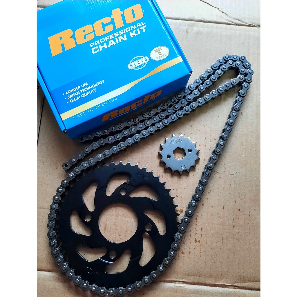 Bộ nhông sên dĩa chính hãng RECTO Thailand dành cho Dream / Wave / RS/ Future