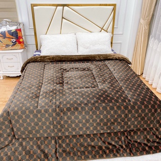 CHĂN LÔNG THỎ/CỪU (chăn Đông ấm)  size 2m*2m2 hàng cao cấp công ty Hapiness/ YUKI / Nhập khẩu -  KÈM tag mác + túi đựng