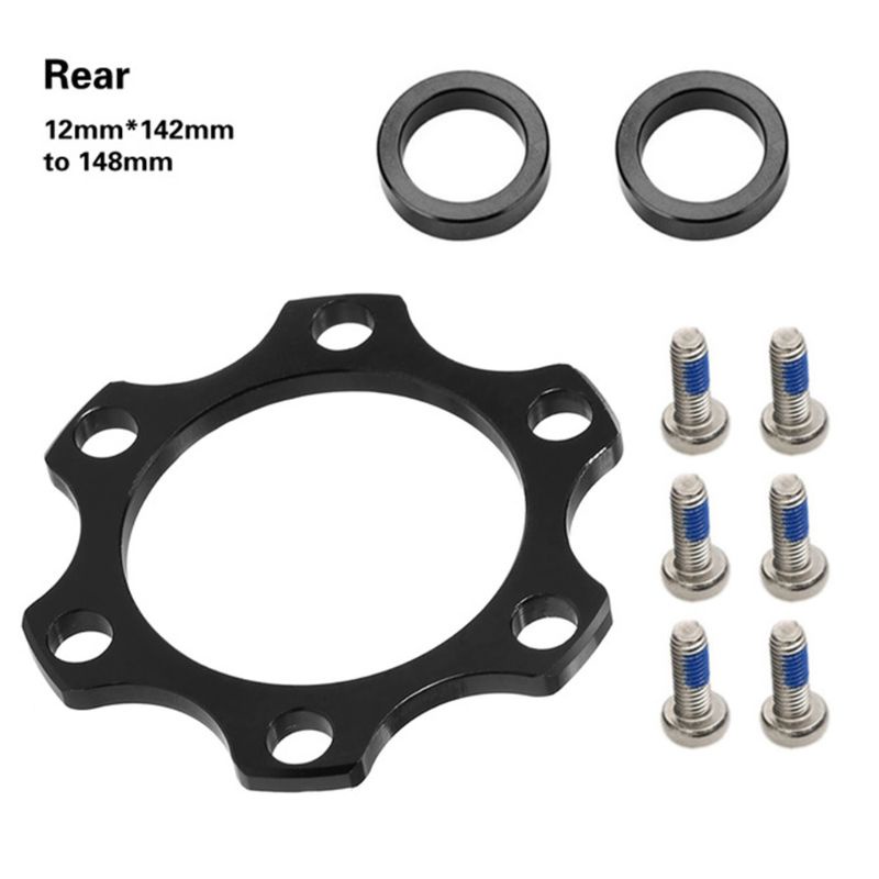 Adapter Tăng Áp Phía Trước / Sau Bằng Hợp Kim 100x15mm Sang 110x15mm / 142x12mm - 14