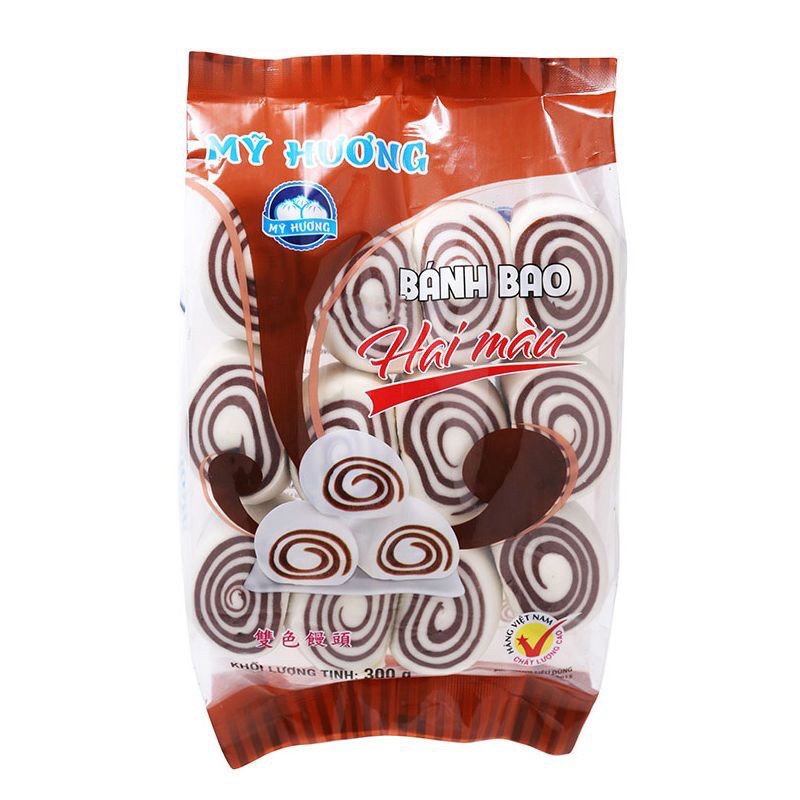 Bánh bao thịt heo/ trứng cút/ bí đỏ/ 2 màu/trắng
