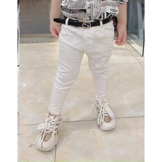 Quần kaki trắng/ đen dài size nhí