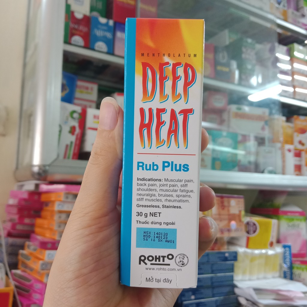 Gel bôi giảm đau DEEPHEAT  tuýp 30g