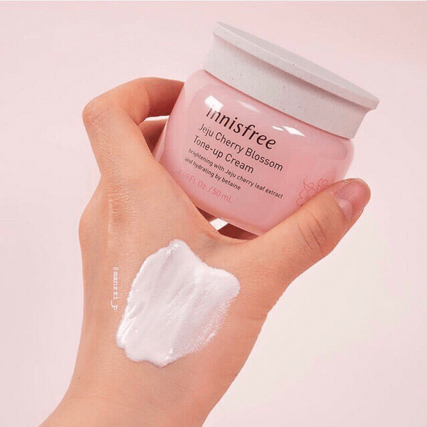 Kem Dưỡng Da Tone up / 𝘍𝘳𝘦𝘦𝘴𝘩𝘪𝘱 / Kem Dưỡng Innisfree Hoa Anh Đào Jeju Cherry Blossom Tone Up Cream 50ML Chuẩn Hàn Quốc