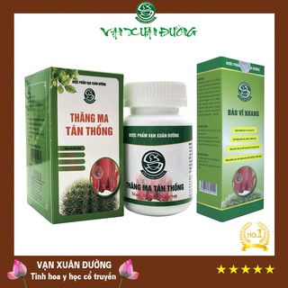 Bộ Trĩ Thăng Ma Tán Thống và Bảo Vĩ Khang của Vạn Xuân Đường (Trĩ nội, trĩ ngoại, sa búi trĩ, trĩ sau sinh)