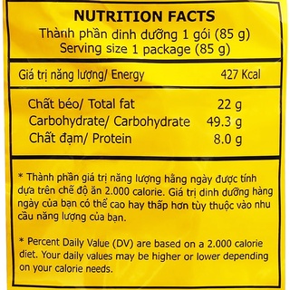 Thùng 30 gói mì chay hương sen vegetarian flavor instant noodles a-one - ảnh sản phẩm 6