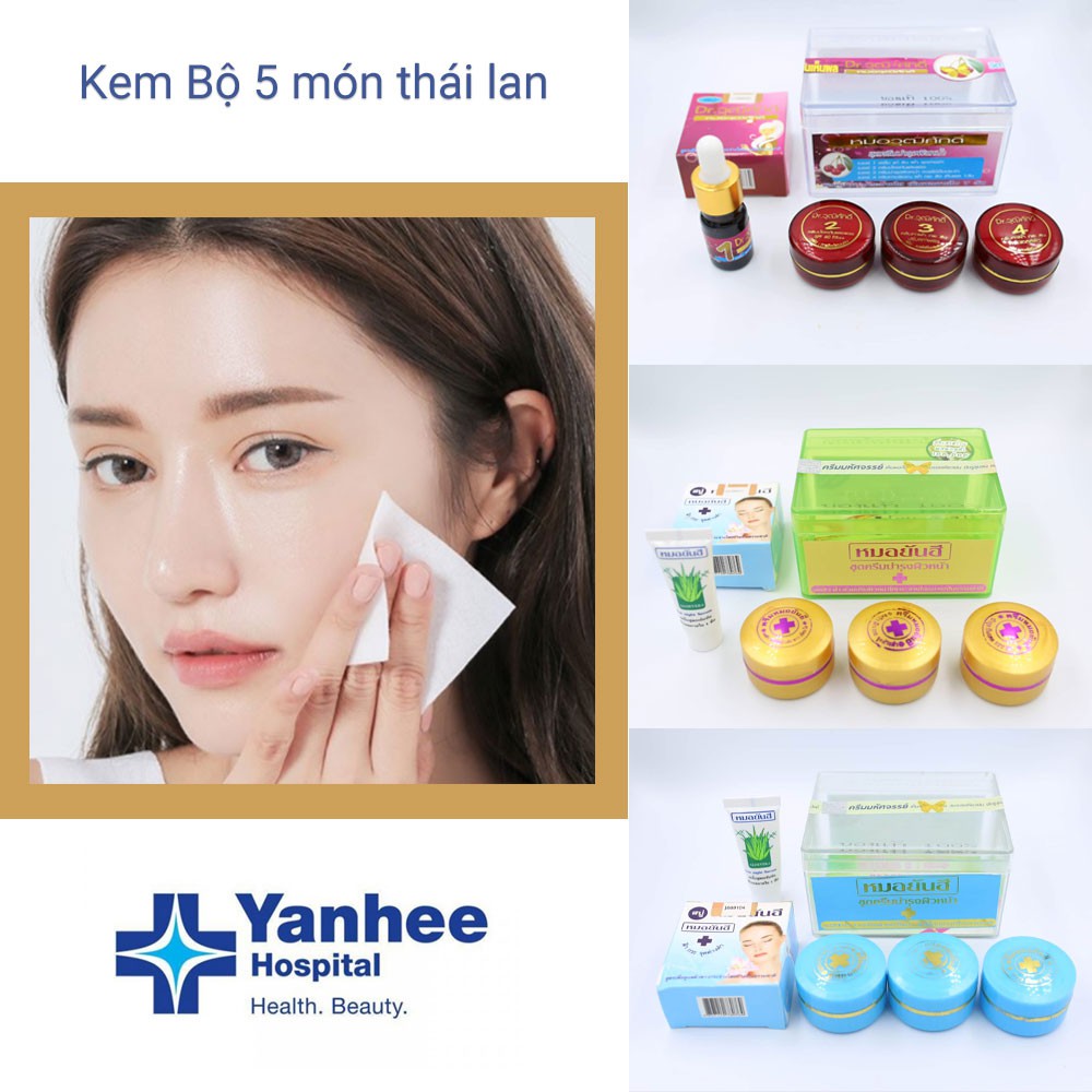 Bộ kem thái lan 5 món