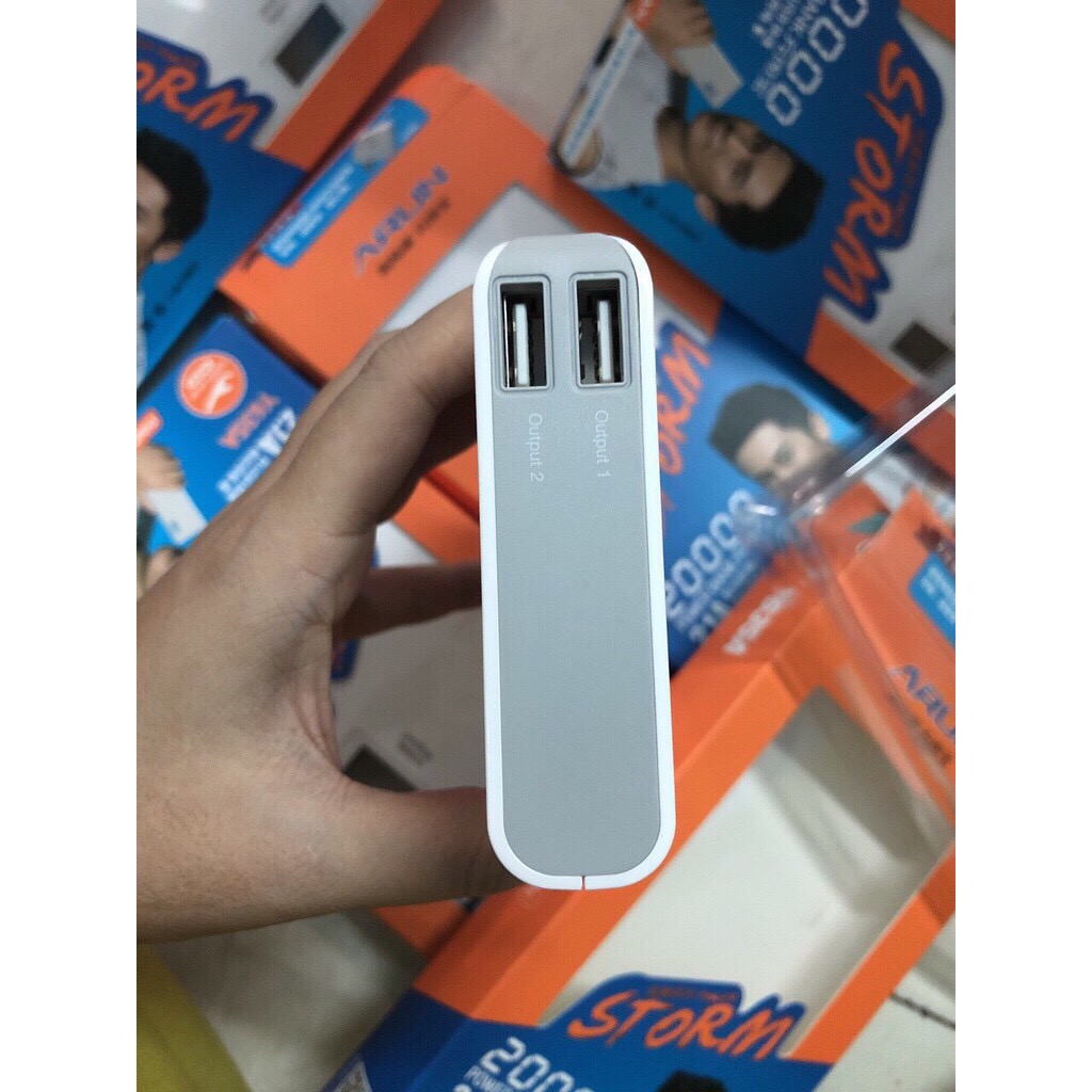 PIN DỰ PHÒNG ARUN Y635 DUNG LƯỢNG 20.000 MAH ĐỒNG HỒ LED