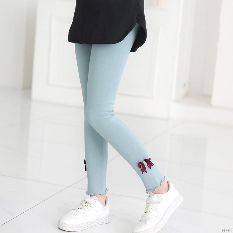 Quần Legging Họa Tiết Đối Xứng Cho Bé Gái 2-11 Tuổi