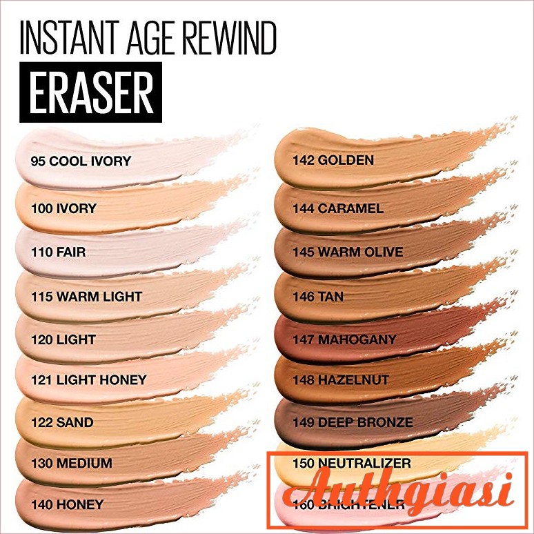 Bút che khuyết điểm Maybelline Instant Age Rewind giúp che phủ hoàn hảo