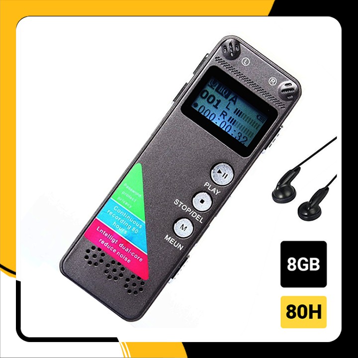 Máy ghi âm Digital Voice Recorder GH-A500 8G