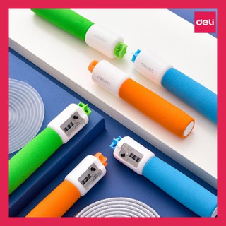 Dây nhảy đếm vòng, dây nhảy thể lực đa năng cao cấp DELI 2.8m, giúp giảm cân, tăng chiều cao