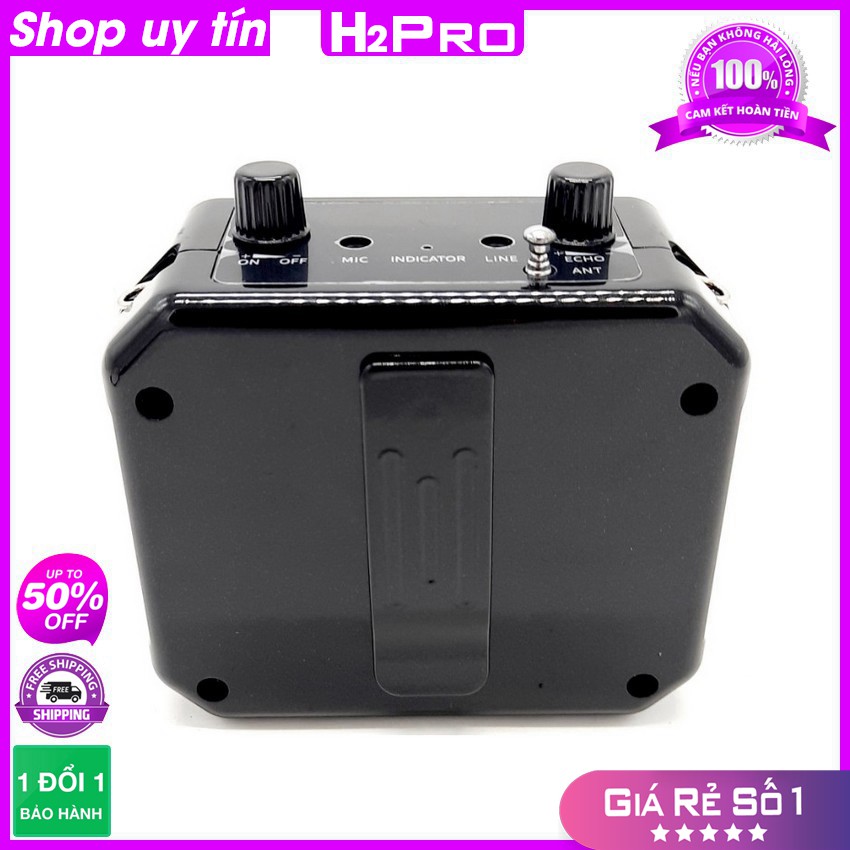 Máy Trợ Giảng Không Dây, Loa Trợ Giảng Zansong M80 MAX Series 15W, Bluetooth, Đài Fm, Usb, Thẻ Nhớ, Pin Sạc-H2Pro Audio