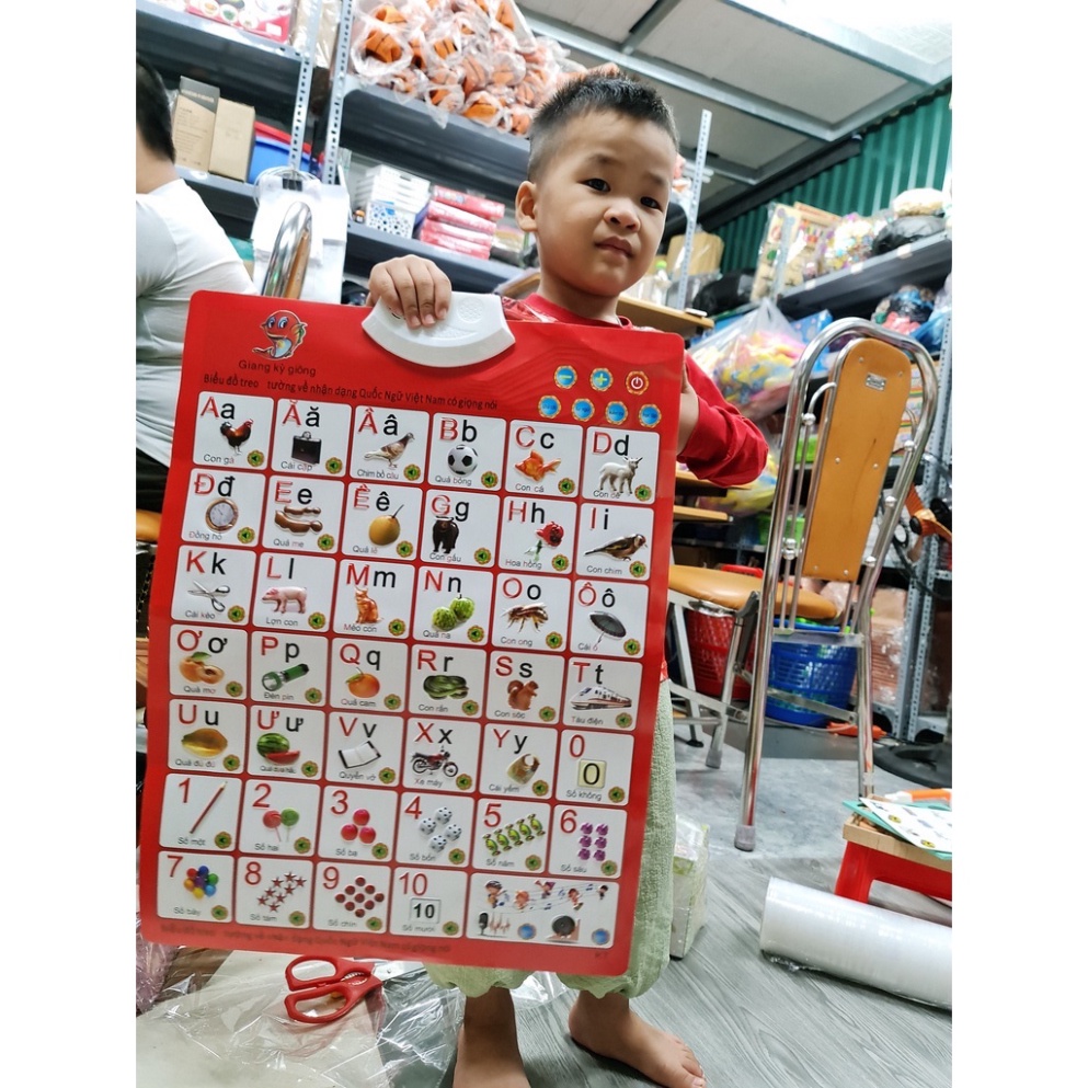 Bảng Chữ Cái Điện Tử Học Chữ Cái, Số Đếm, Một Số Các Chủ Đề Vừa Chơi Vừa Học Thông Minh Cho Bé BEEKIDS