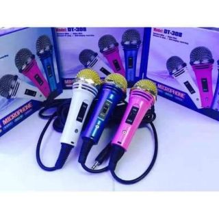 MICRO KARAOKE MINI CÓ DÂY :DT-308 DÀNH CHO SMARTPHONE & IPAD