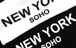 Basic tee New York hiệu SpringField xuất Hàn