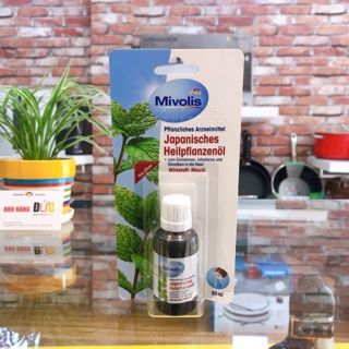 (Bill Đức ảnh cuối) Tinh dầu bạc hà Mivolis Japanisches Heilpflanzenol, 30 ml
