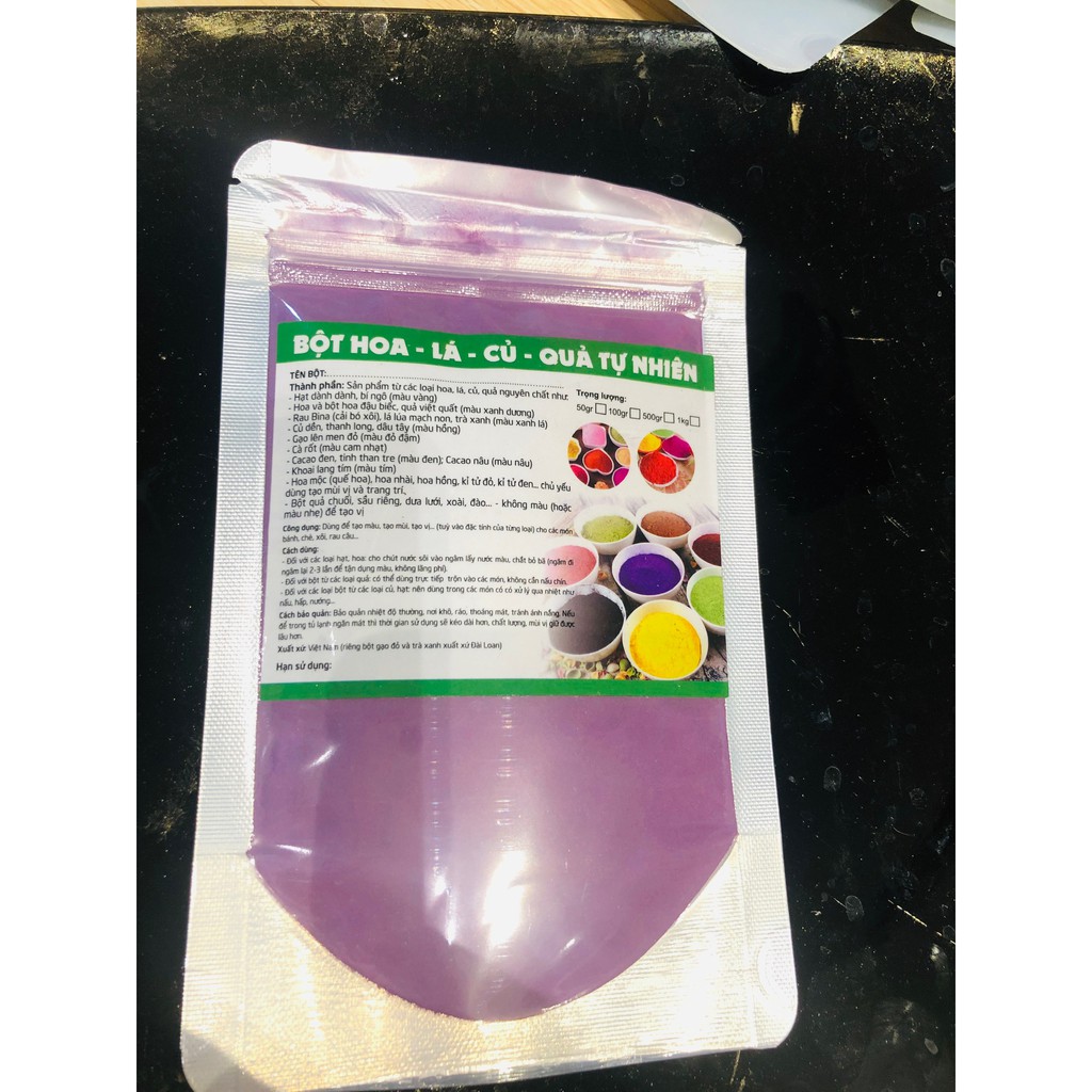 100g BỘT KHOAI LANG TÍM