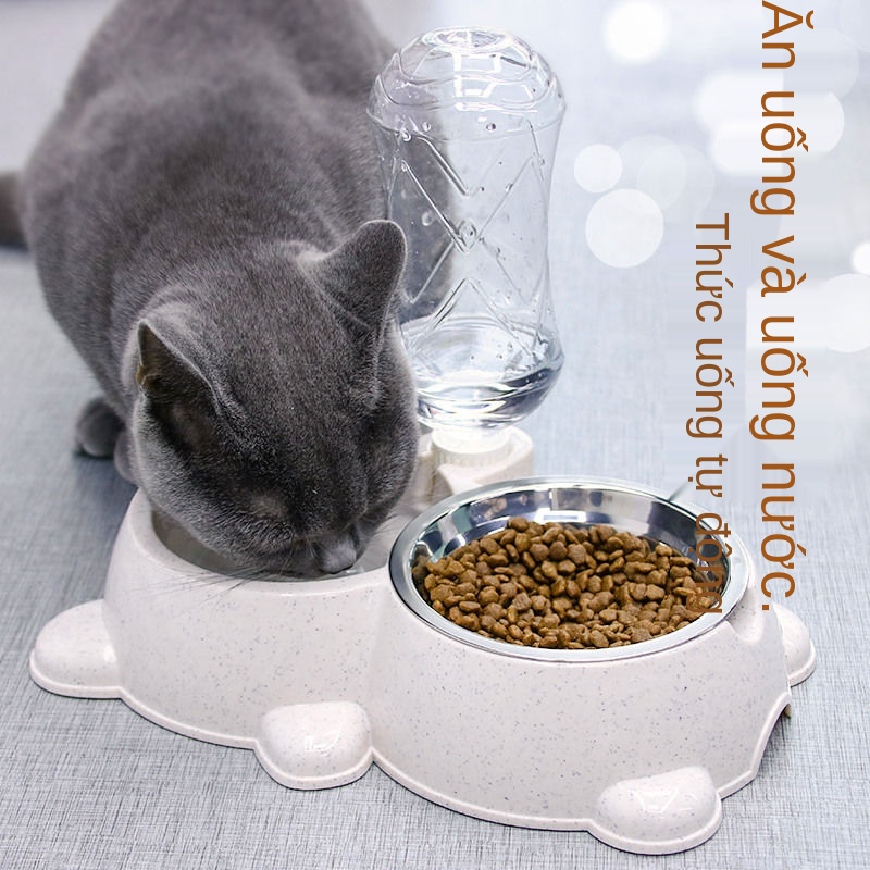 ㍿❐☽Vòi uống nước cho chó 3.8L tự động ăn mèo và thú cưng bát thức