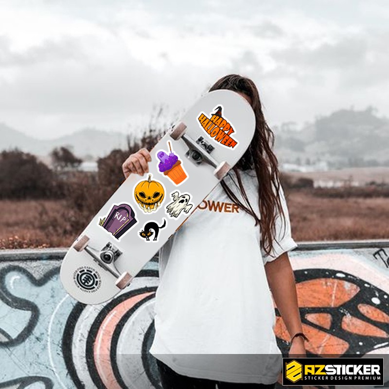 Set Sticker Dán Laptop , Dán Điện Thoại , Dán Nón Bảo Hiểm , Dán Xe Máy , Xe Đạp Điện | Hình Dán Haloween