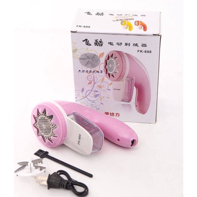 Máy cắt lông xù quần áo - Dụng cụ cắt lông xù công suất 10w-6 lưỡi dao an toàn mọi loại quần áo - Gia Dụng Tân Thanh