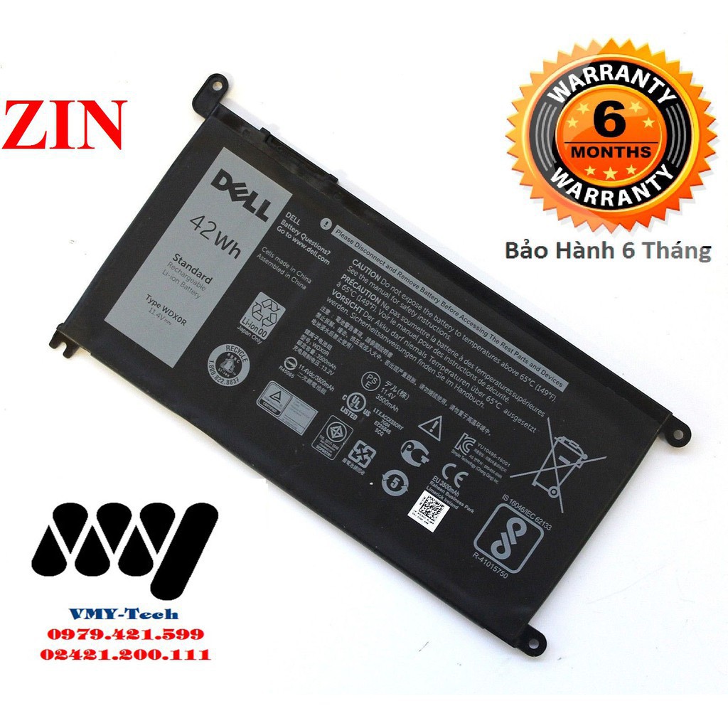 ndk13  Pin laptop dell Vostro 5468 5568,P62F P62F001 - truongthuy