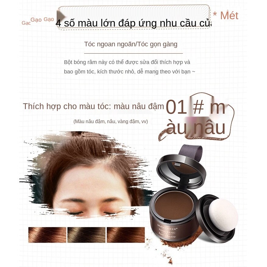 [Hàng mới về] Phấn Phủ Chân Tóc Không Phai Màu Tiện Dụng