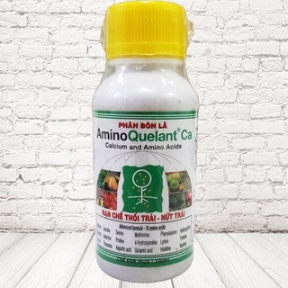 Amino Ca Phân bón lá đạm sinh học cao cấp  bổ sung canxi - hạn chế thối trái, nứt trái chai 100ml