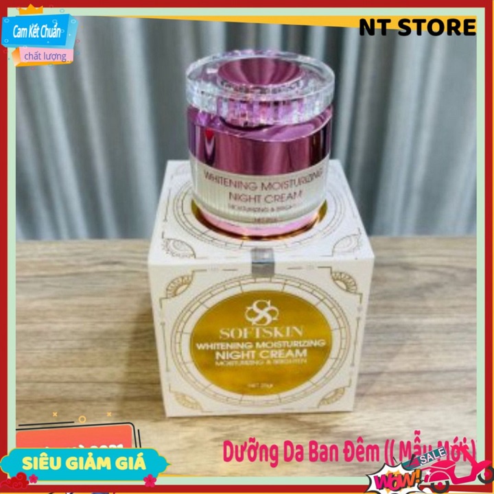Kem dưỡng da ban đêm Softskin 25g từ thiên nhiên