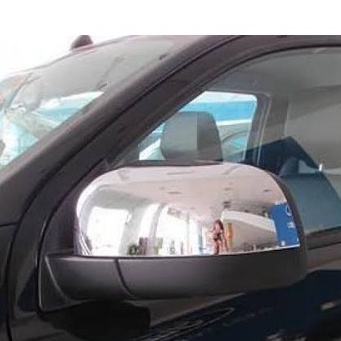 Ốp gương chiếu hậu xe Ford Ranger 2014 - 2021 - Nhựa ABS MẠ CROM cao cấp-  Bộ 2 chiếc