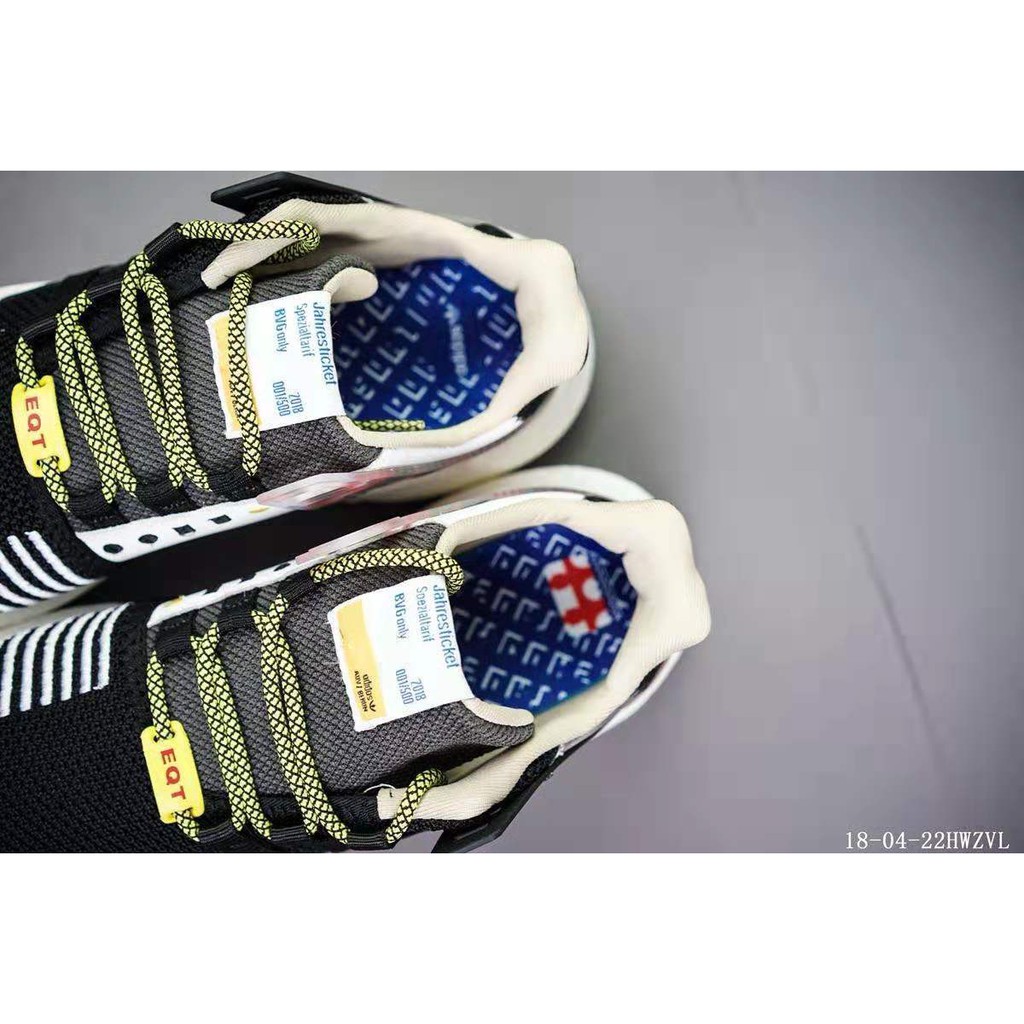 (Xả Hàng Đón 2020). Adidas EQT Support 93/17 Jahresticket Giày nam Giày nữ Giày chạy : ⁸ :; ` ; , ‣ , # ₑ