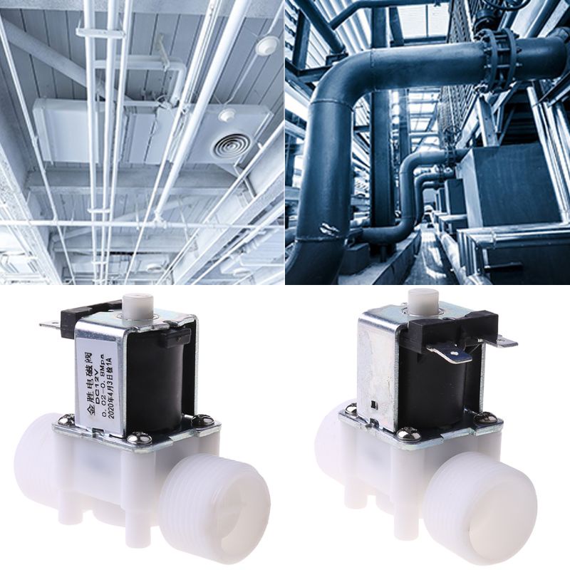 Van Điện Từ 3 / 4 &quot;DC12V PP N / O Chuyên Dụng Cho Thiết Bị Kiểm Soát Nước