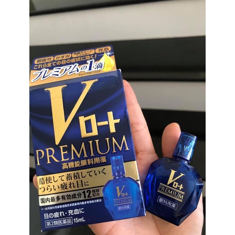 Dung dịch nhỏ mắt V+ Premium 15ml Nhật Bản