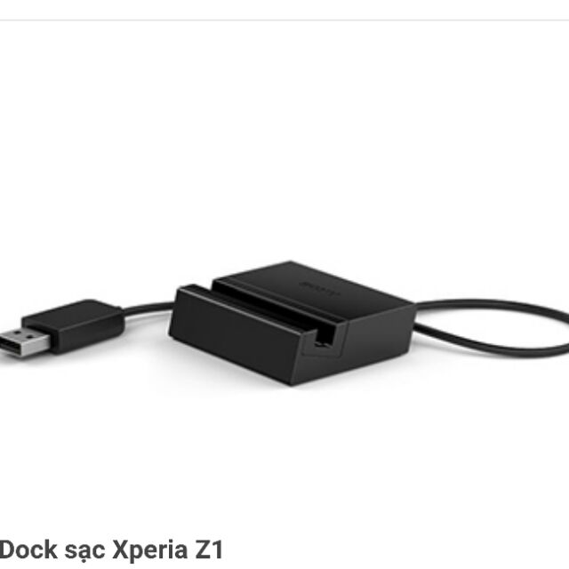 Dock sạc pin sony xperia Z1