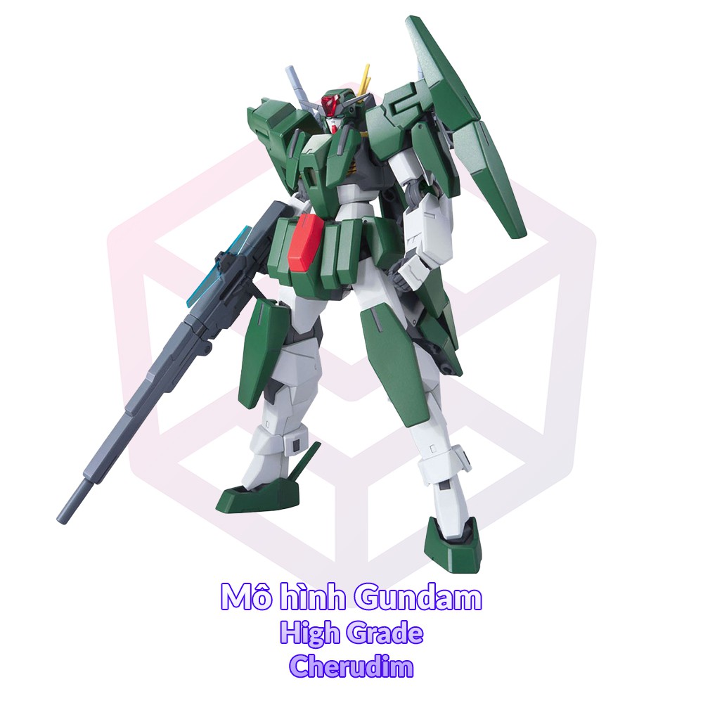 Mô Hình Gundam TT Hongli HG 48 Cherudim Fighter GNHW/R 1/144 Gundam 00 [3GD]