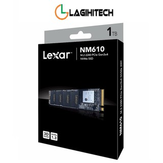 *LAGIHITECH* ( NEW) Ổ Cứng SSD Lexar NM610 1TB M.2 2280 NVMe - Chính Hãng Lexar- Bảo Hành 3 năm