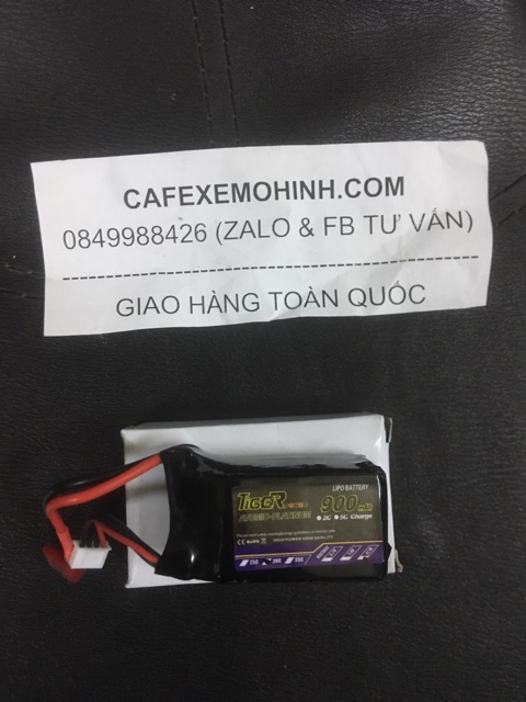 Pin lipo 3s 900 mah 11.1 30c cho tàu xe hoặc flycam tốc độ 70-90km/h