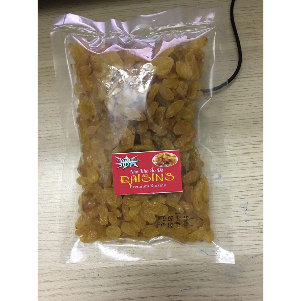 Nho khô vàng Raisins Ấn độ 200g